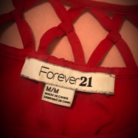 Red, Mini Dress, by Forever 21 - Picture 5 of 6